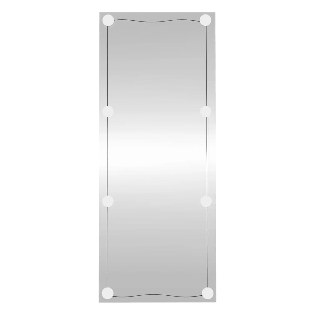 vidaXL Espejo de pared rectangular con luces LED vidrio 40x100 cm